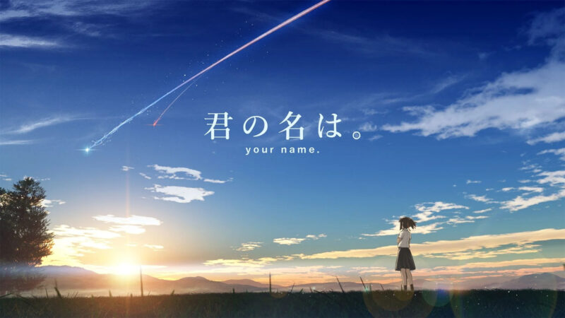 Hình nền Your Name sự chờ đợi của cô gái