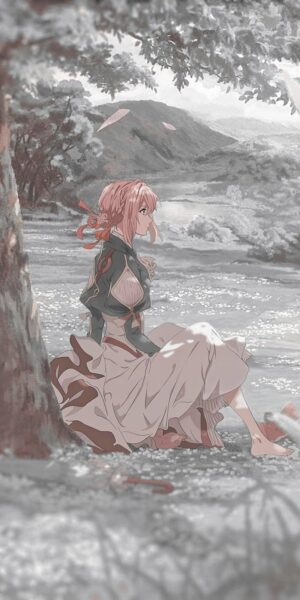 Hình nền Zalo buồn anime