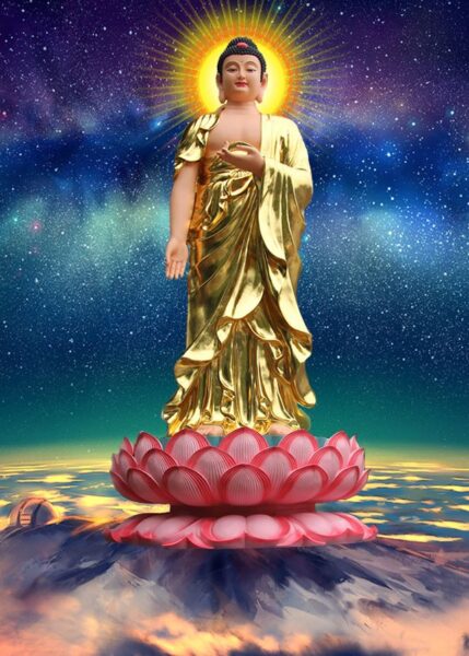 Hình Phật A Di Đà đứng