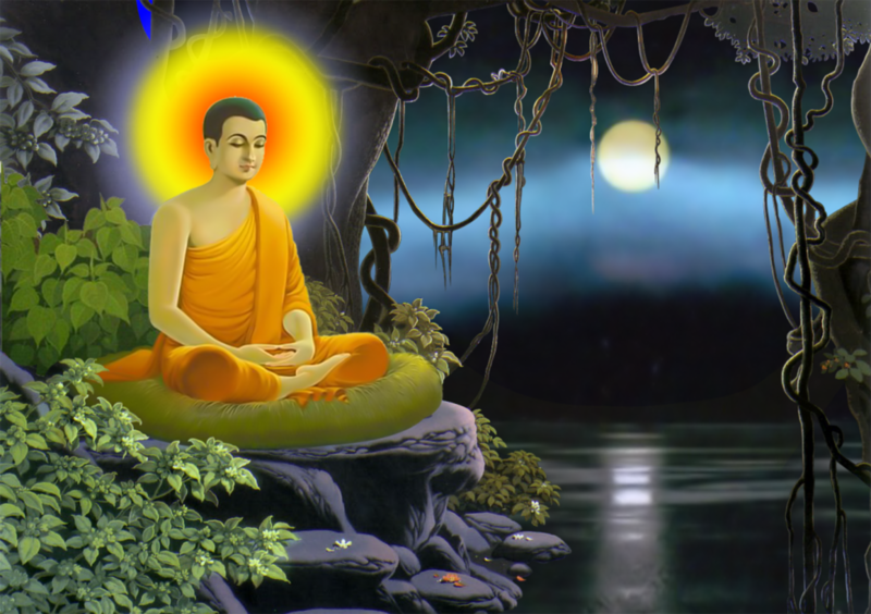 Hình Phật Thích Ca Mâu Ni thành Phật