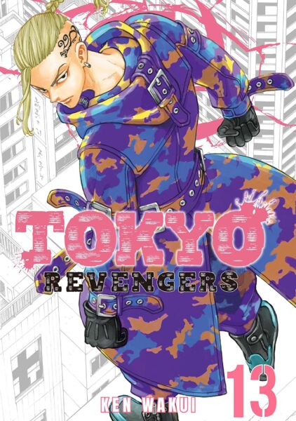 Hình Tokyo Revengers mặc áo dạ xanh