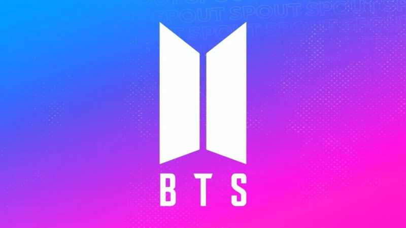 Logo BTS cực đẹp làm hình nền desktop