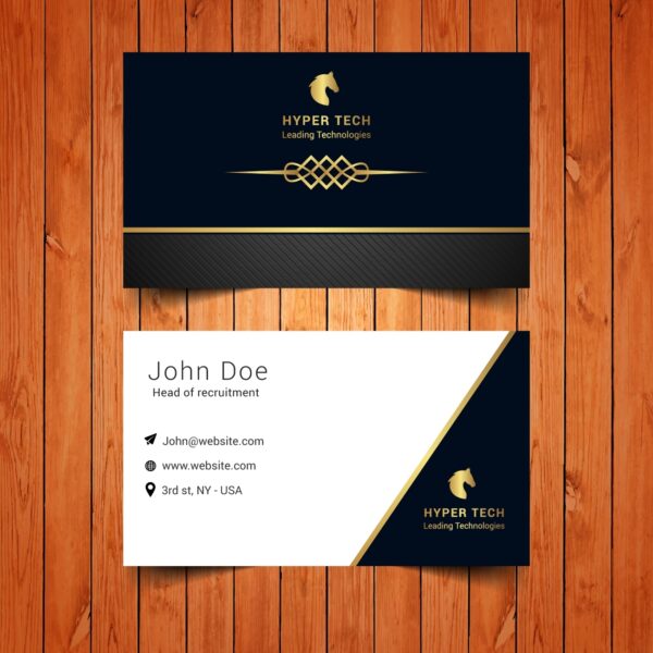 Mẫu card visit đẹp tao nhã