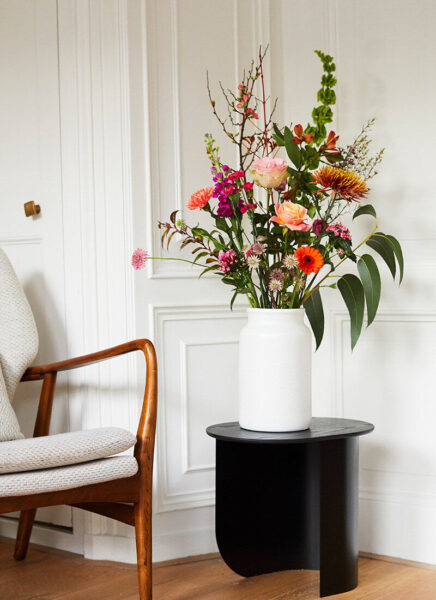 mẫu hoa để bàn phong cách vintage