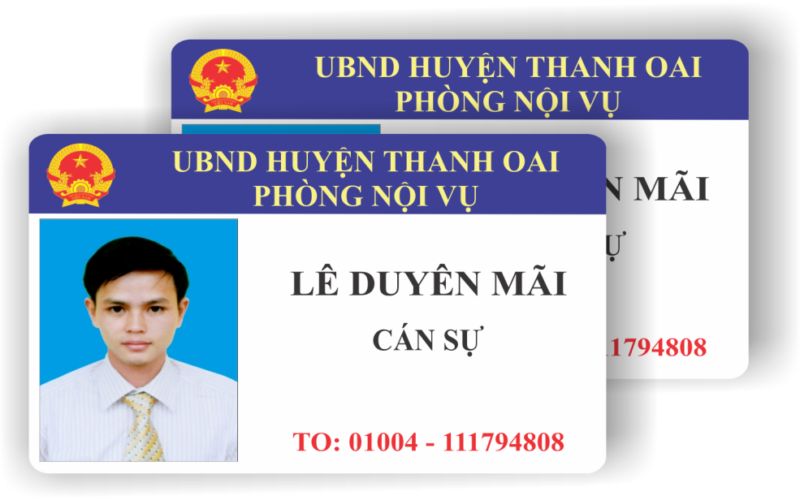 mẫu thẻ nhân viên ủy ban huyện