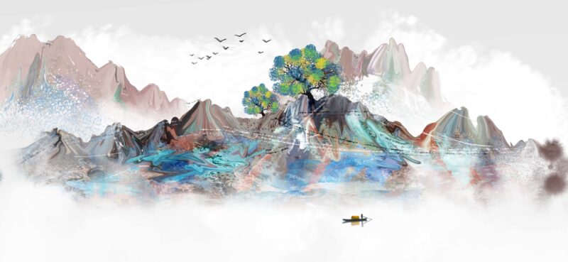 Tranh cổ phong tuyệt đẹp