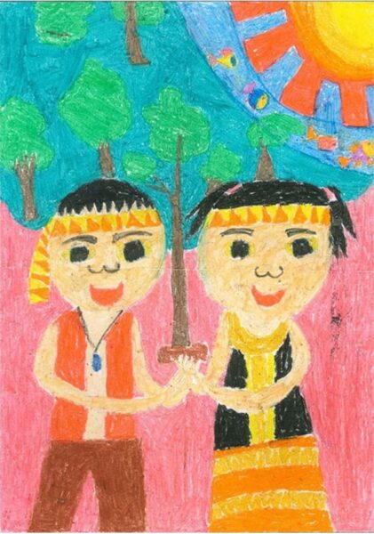 Tranh vẽ bảo vệ môi trường là bảo vệ môi trường sống