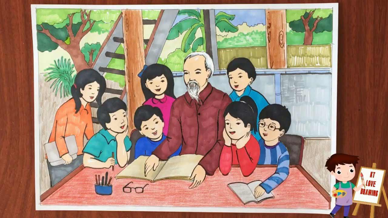 Chia sẻ với hơn 54 tranh vẽ sách hay nhất - thtantai2.edu.vn