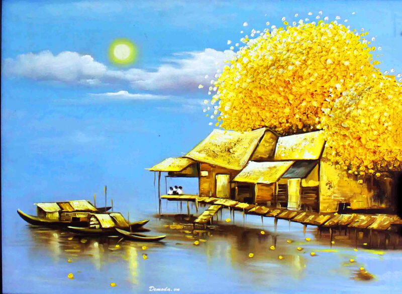 Tranh vẽ đẹp phong cảnh