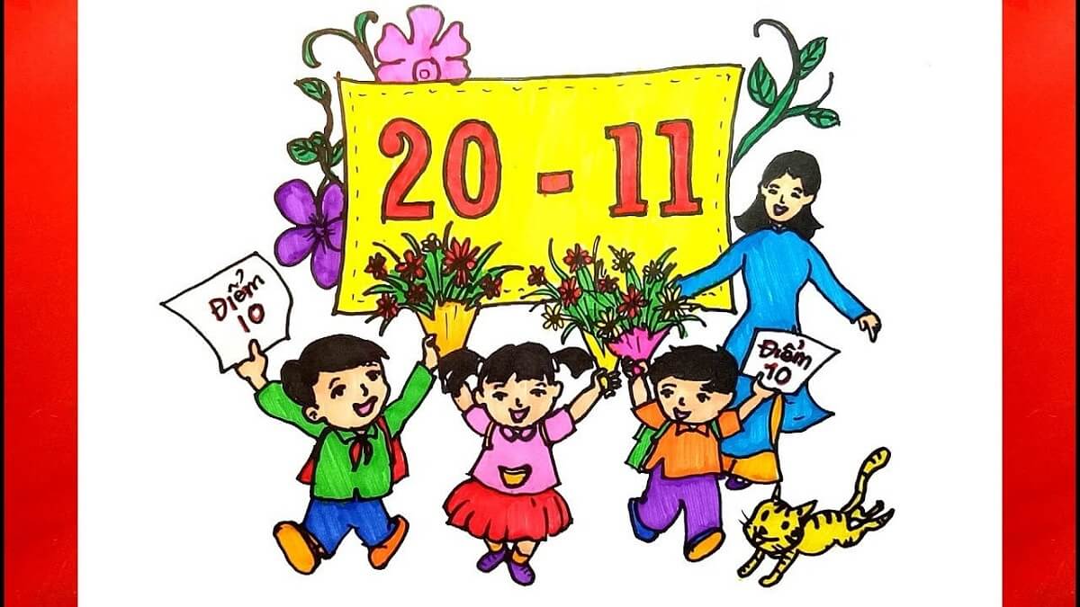 Nhân dịp Ngày Nhà giáo Việt Nam, nhiều học sinh đã tạo ra những bức tranh vô cùng ý nghĩa để tặng thầy cô giáo. Với hơn 387+ tác phẩm đáng yêu và ý nghĩa này, bạn không thể bỏ qua cơ hội chiêm ngưỡng những bức tranh này.
