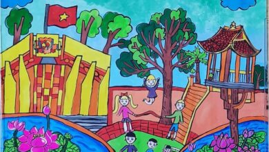 Vẽ tranh Hà Nội trong em