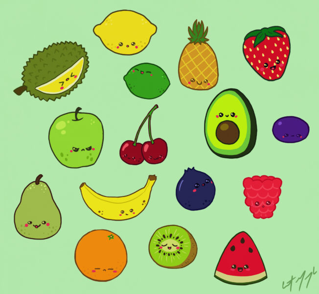 Xem hơn 100 ảnh về hình vẽ trái cây cute  daotaonec