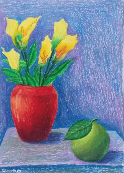 Vẽ tranh tĩnh vật đơn giản