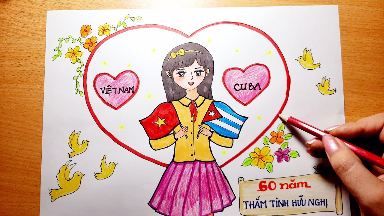 Bức tranh hữu nghị Việt Nam - Cuba đẹp nhất là một tác phẩm nghệ thuật đầy ý nghĩa, thể hiện tình đoàn kết và tinh thần cộng đồng giữa hai quốc gia. Hãy đến chiêm ngưỡng tác phẩm biểu tượng này để hiểu thêm về mối quan hệ đặc biệt giữa Việt Nam và Cuba.