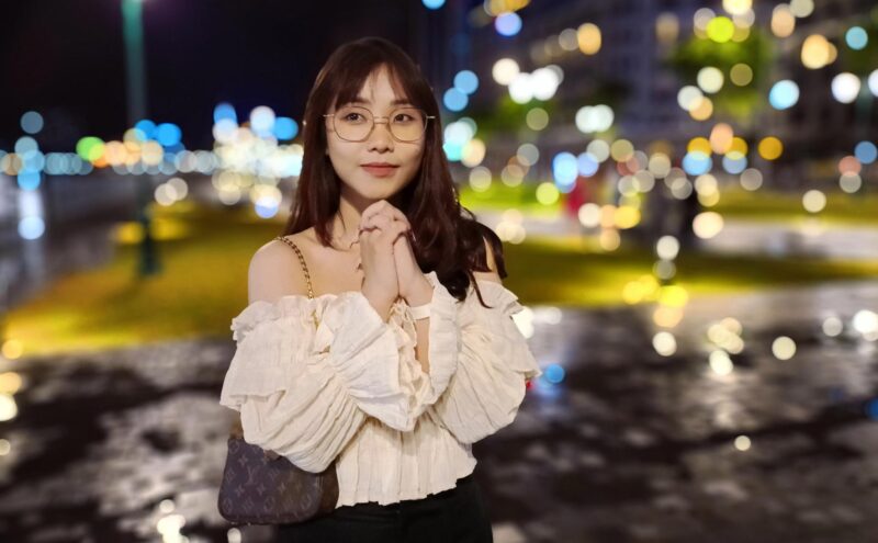 ảnh Bokeh chụp bằng Flare
