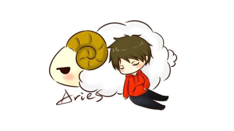 Ảnh chibi 12 cung hoàng đạo Bạch Dương nam