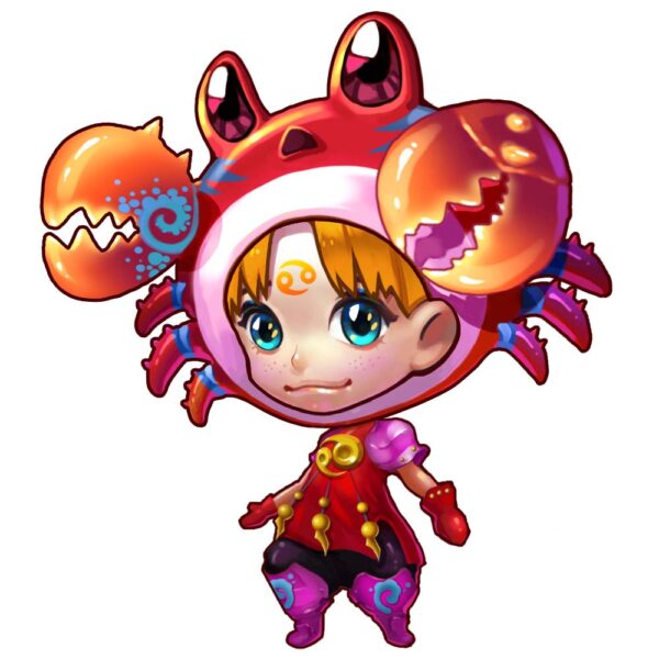 Ảnh chibi 12 cung hoàng đạo Cự Giải cho nam