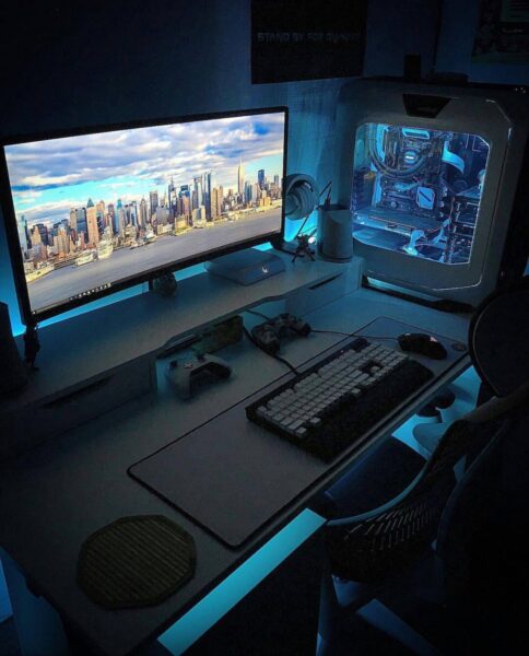 Ảnh dàn PC khủng đánh đèn xanh