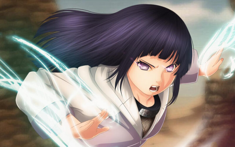 Ảnh Hinata dùng phép thuật