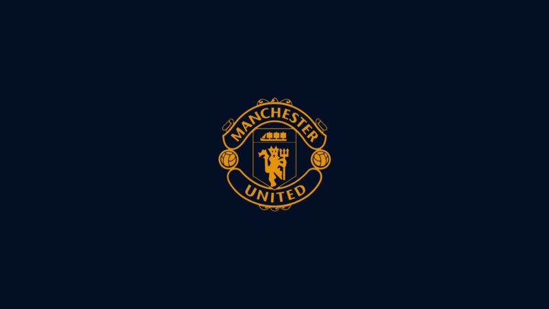 ảnh nền Manchester United nề xanh đen
