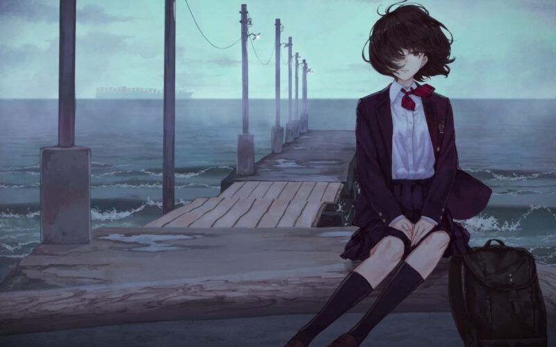 Avatar thất tình anime nữ cute