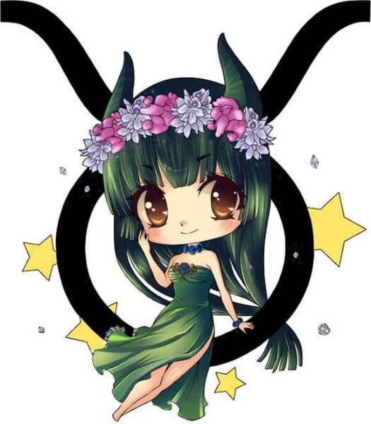 Hình ảnh chibi 12 cung hoàng đạo bạch dương độc đáo