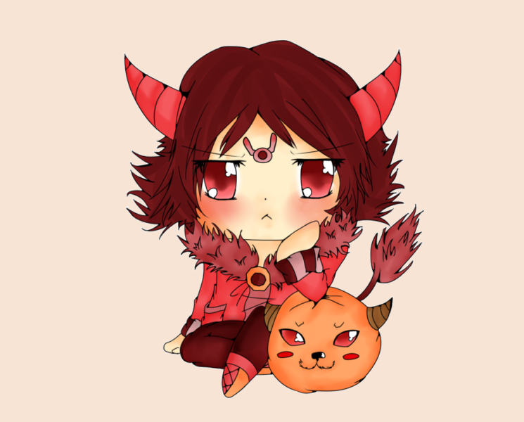 Hình ảnh chibi 12 cung hoàng đạo cáu kỉnh