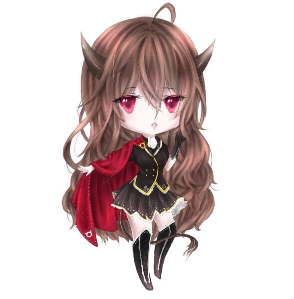 Hình ảnh chibi 12 cung hoàng đạo cung kim ngư quyến rũ