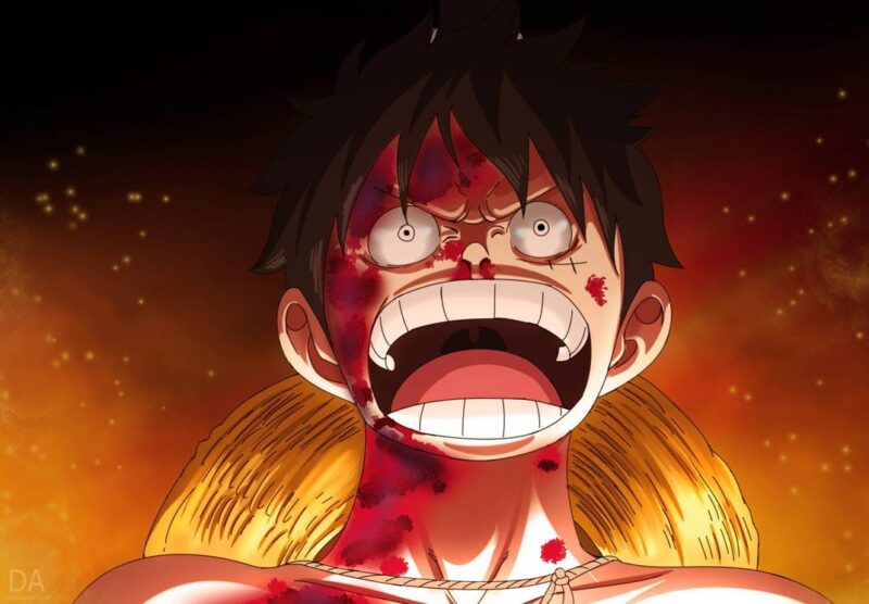 Hình ảnh độc đáo nhất của Luffy