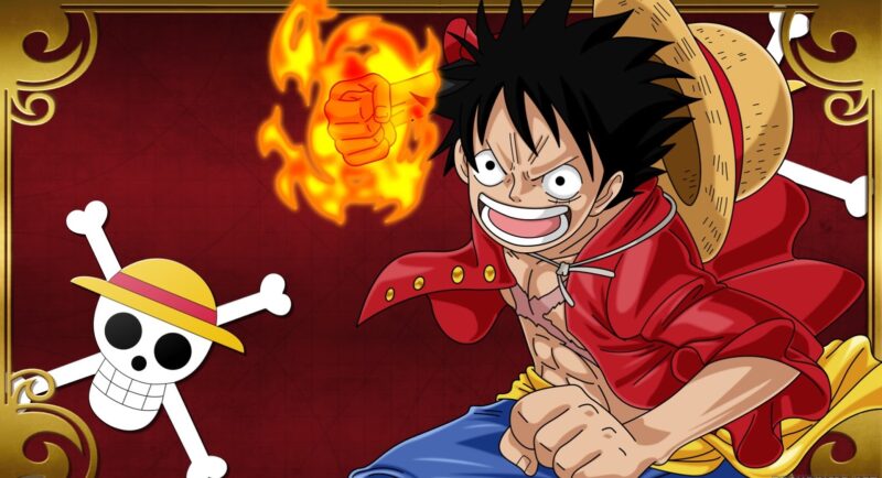 Hình ảnh mạnh mẽ của Luffy