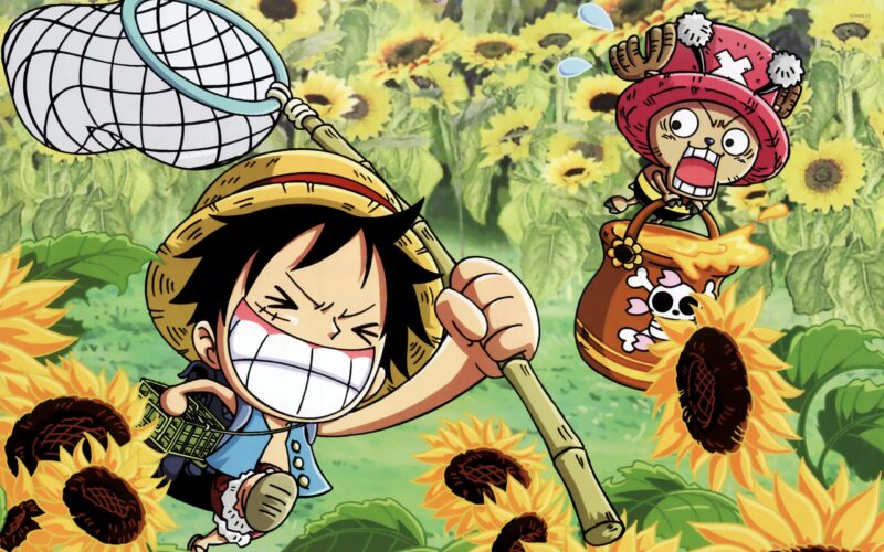 Hình ảnh Luffy vui tươi