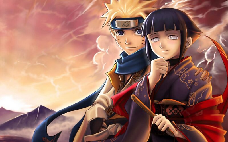 Hình ảnh Naruto cùng Hinata