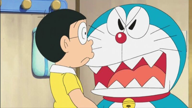 Hình ảnh Nobita bất ngờ