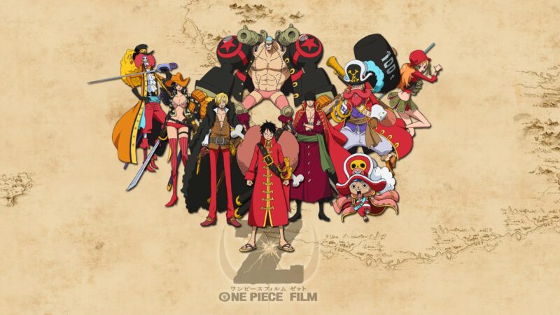 Hình ảnh one piece trong trang phục bá đạo