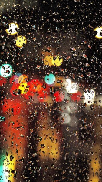 Hình Bokeh qua cửa sổ