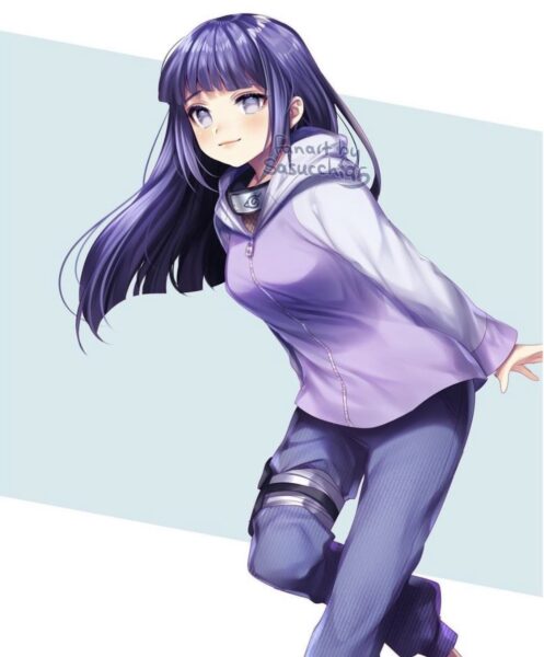 Hình Hinata đẹp đáng yêu