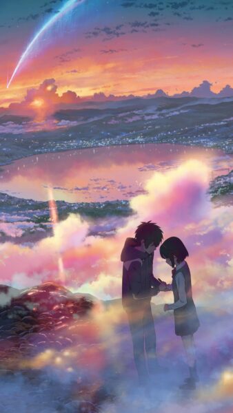 Hình nền Your Name 4K cho điện thoại cực đẹp
