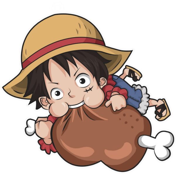 Tải ảnh chibi Luffy dễ thương