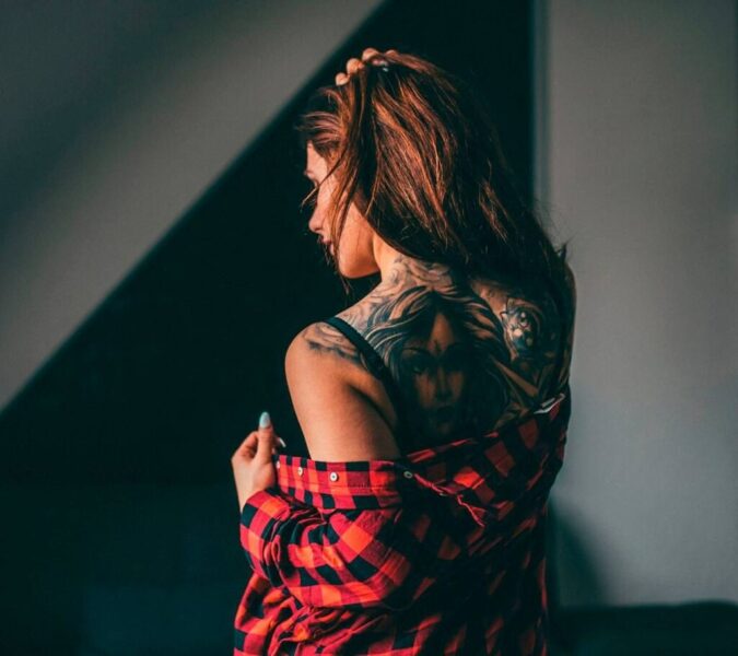 Ảnh xăm trổ chất sau lưng