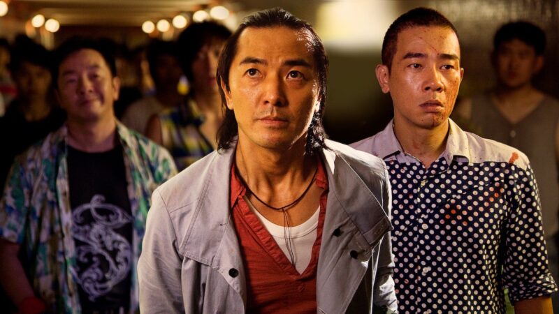 Hình ảnh xã hội đen ngầu trong phim