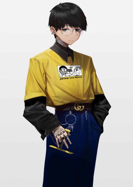 hình nền Xăm Trổ chất anime