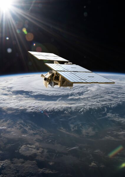 Satellitenbild am nächsten zur Erde