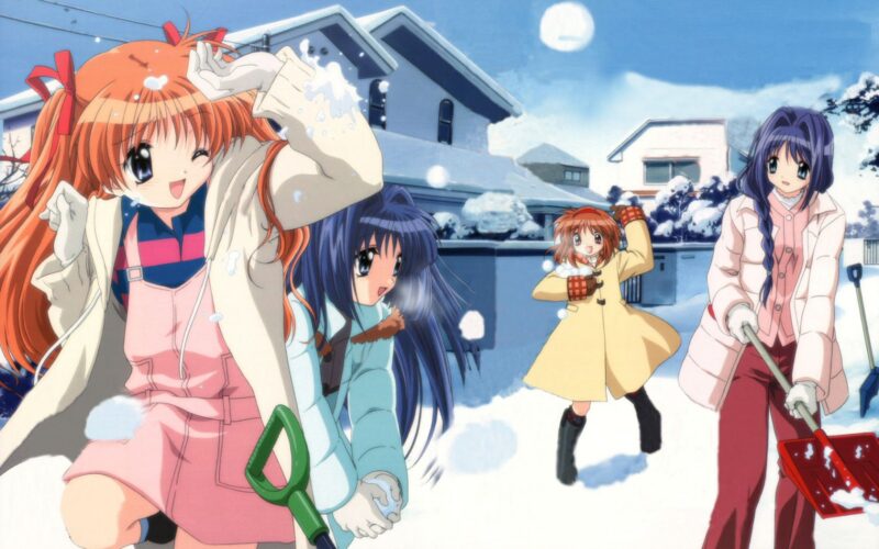 ảnh anime mùa đông09