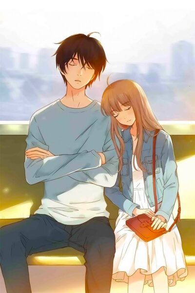 Hình ảnh cặp đôi yêu nhau cute Anime