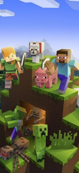 hình nền minecraft 2k cute nhất