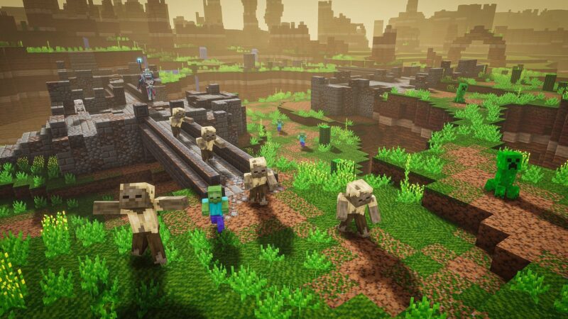 hình nền minecraft full hd