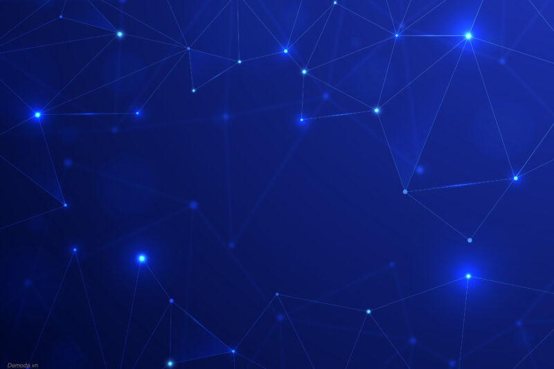 Background xanh dương cho chủ đề công nghệ