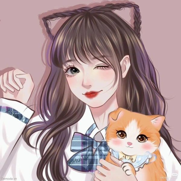 Hình ảnh avatar nữ cute