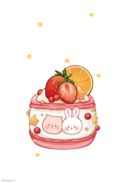 Hình nền cute đồ ăn
