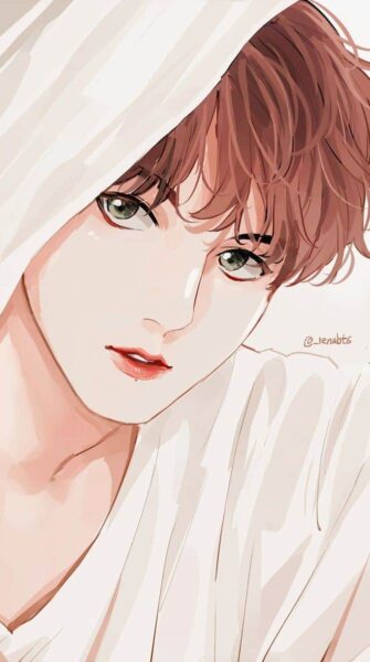 hình ảnh BTS anime jungkook đẹp trai